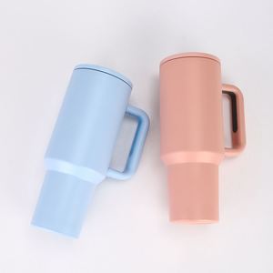 40oz H5.0 Handle Travel <b>Car</b> <b>Mug</b> Vacuum Tumbler Lid Straw Non-Slip ODM OEM Custom Design - Product Image 3