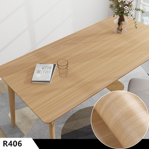 Ahşap Doku Yapışkanlı Dekoratif Film Kalınlaştırılmış Su Geçirmez Mobilya Kaplama Etiketi Dolap, Gardırop, Masa ve Kapı Yenilemesi için - Product Image 6
