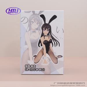 <span class=keywords><strong>Rascal</strong></span> <span class=keywords><strong>Does</strong></span> <span class=keywords><strong>Not</strong></span> <span class=keywords><strong>Dream</strong></span> of Mai Sakurajima Figurine en position agenouillée Modèle de statue de collection Belle poupée fille Costume de lapin Jouet d'action - Product Image 4