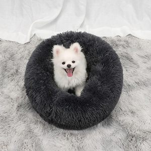Faux Fur Ultra Soft Washable Solid Pattern Fluffy Cat & Dog Bed Eco-Friendly <b>Sofa</b> Luxury Pet Bed with Heating - Product Image 4