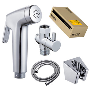 4 branch toilet water dispenser spray gun set bathroom ABS plastic women's washer toilet companion flushing device G12