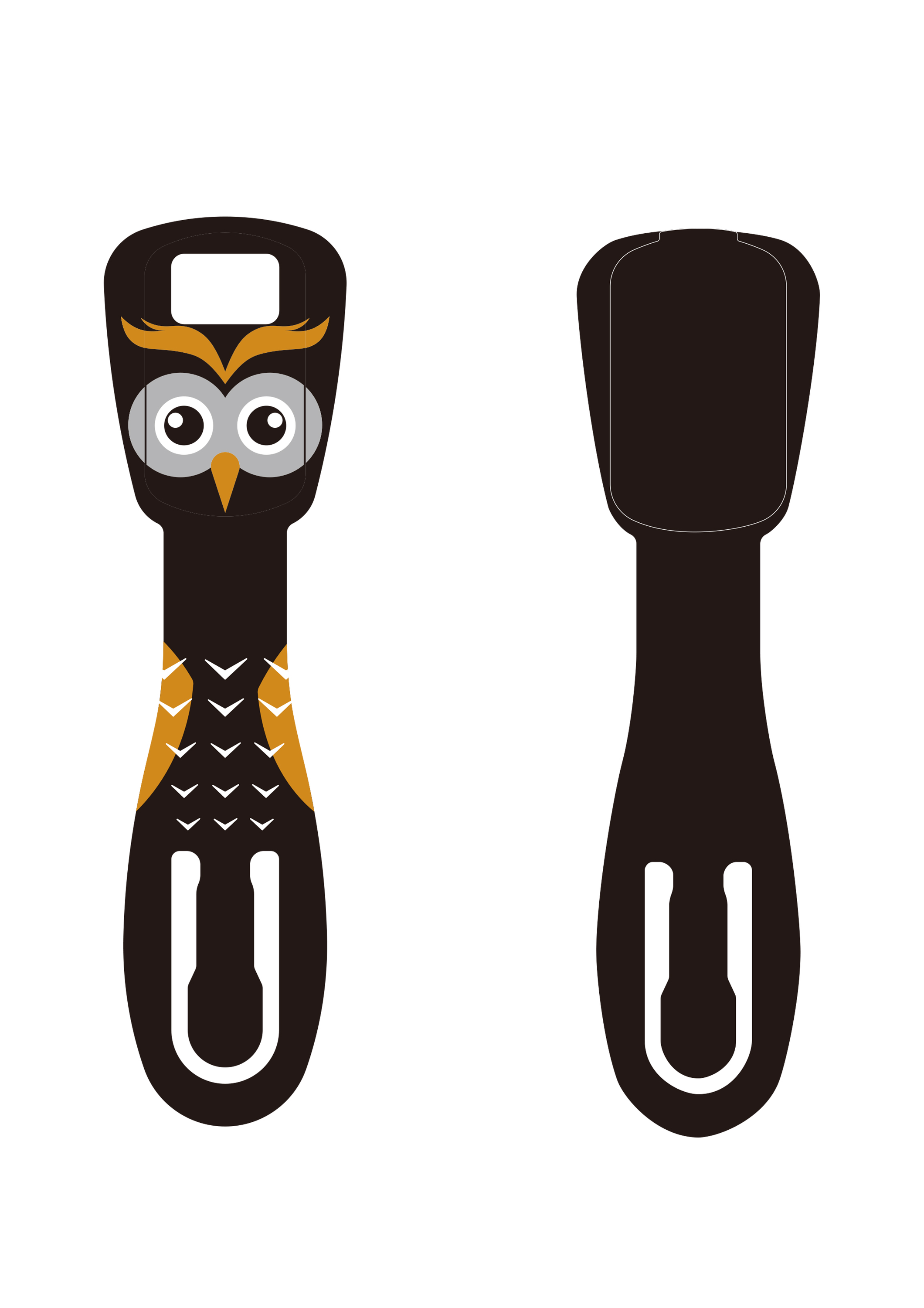 Hibou noir