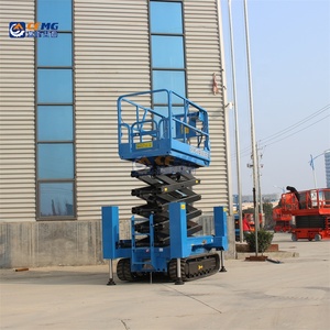 Plataforma Elevadora de Tijera Eléctrica Portátil sobre Orugas para Trabajos Aéreos en Construcción y <span class=keywords><strong>Alquiler</strong></span> - Product Image 6