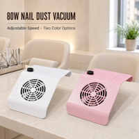 Extracteur d'ongles professionnel OEM ODM 80W, 4500 tr/min, vitesse réglable, faible bruit et repose-main givré pour les vendeurs e-commerce