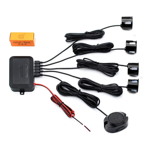 GreenYi aparcamiento Parktronics con 4PCS negro plata blanco negro, azul, rojo, 22MM sensores de Radar de marcha atrás sonido de timbre de alarma - Product Image 1