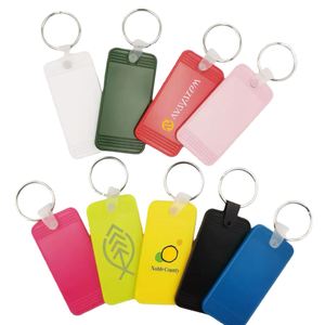 Custom Wide Shape of Popular <b>Personalised</b> Keyrings Promotional Products Soft PVC <b>Keychain</b> Souvenir Promo Gifts - Product Image 5