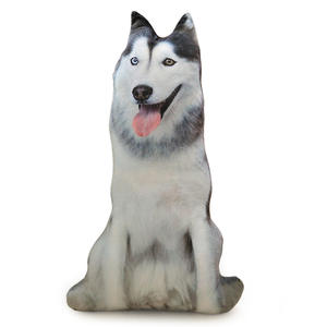 Songshan Toys jouets en <span class=keywords><strong>peluche</strong></span> personnalisés amovible lavable 3D <span class=keywords><strong>peluche</strong></span> jouet simulation <span class=keywords><strong>beagle</strong></span> Husky chien oreiller - Product Image 6