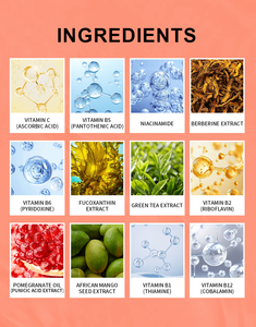 Parches adelgazantes de marca privada 10 en 1 con nano microagujas, berberina, NAD, NAD+, moringa y berberina para la pérdida de peso - Product Image 5