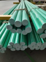 Tongkat Fiberglass Pabrikasi, Pipa Pultrusi/Batang Padat, Strip, Pagar Pertanian, Tiang Penyangga Tanaman Rumah Kaca, Pasak, Penyangga Sayuran