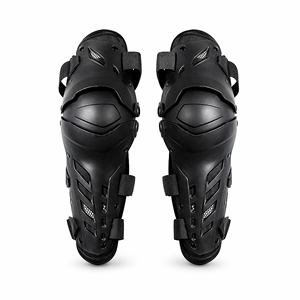 Protège-tibias et genoux de motocross tout-terrain, armure de jambe articulée à 3 segments à coque rigide, équipement de protection pour la course de motocross - Product Image 6
