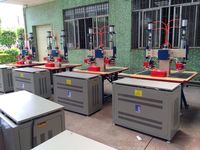 Machine de soudage haute fréquence à double tête en PVC 8KW
