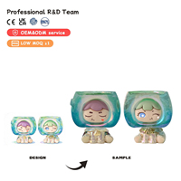 Snuggle Twins Blind Box Figurines jumelles en résine magnétiques à assembler Dessert Hood Pair Blind Box Décoration de table et de bureau Cadeaux