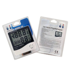 Electronic Hygrometer Household Indoor Baby Room <strong>Digital</strong> <strong>Thermometer</strong>, <strong>Digital</strong> Dry and Wet Temperature Meter - Product Image 5