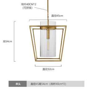 Ian K. Fowler presdio 1 luce 18 pollici a mano in ottone antico Foyer lanterna plafoniera - Product Image 6