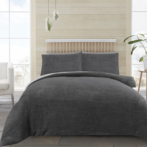 Housse de couette en velours doux 4 pièces Teddy - Product Image 2