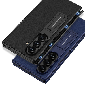 เคสโทรศัพท์แบบพับสามตอน ZTriFold พร้อมฝาปิดหนัง  แบบมีที่วาง  ครอบคลุมทุกด้าน - Product Image 6