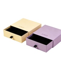 Boîtes rectangulaires en papier artistique aux couleurs douces avec poignée en ruban, boîtes de rangement pour cils entiers, vente en gros, boîtes personnalisables avec logo privé