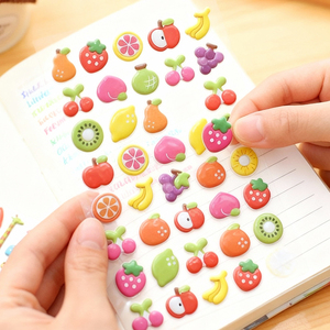 Adesivi Gonfi <span class=keywords><strong>Unicorno</strong></span> Carini 3D a Bolle Adesivi Cartoon per Diari di Ragazze e Lavoretti per Bambini - Product Image 2