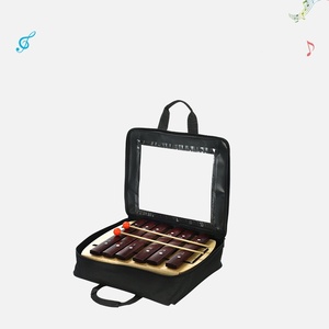 Xylophone en bois portable à 6 notes, instrument de musique éducatif pour enfants et jouet de percussion Orff, vente en gros - Product Image 6