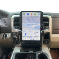 Radio para Auto Android de 14.5 Pulgadas con GPS y Amplificador de Pantalla Táctil para Dodge RAM 1500 3500 2012-2018 Reproductor Estéreo Multimedia Integrado
