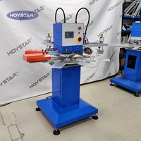 Machine d'impression sérigraphique à carrousel pour l'impression de t-shirts/étiquettes/colliers