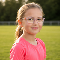 Montures de lunettes pour enfants, montures de lunettes de vue, lunettes optiques pour filles.