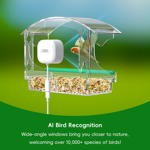 Mangeoire à <span class=keywords><strong>oiseaux</strong></span> <span class=keywords><strong>pour</strong></span> fenêtre, mangeoire à <span class=keywords><strong>oiseaux</strong></span> intelligente - Product Image 3
