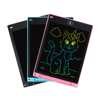 Cadeaux de Noël pour enfants, tablette d'écriture LCD 8,5/10/12 pouces, tablette de dessin numérique pour enfants, tablette d'écriture LCD, bloc-notes coloré