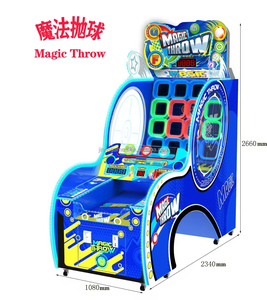Máy Trò chơi đổi thưởng hoạt động bằng đồng xu ném bóng ma thuật nói tiếng Anh Máy giải trí trong nhà 1 năm - Product Image 6