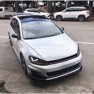 สำหรับ Volkswagen Golf 7 7.5GTI RLINE 2014-2020 สปอยเลอร์กันชนหน้ารถยนต์  ลิปดิฟฟิวเซอร์  ฝาครอบป้องกันกันชน  อุปกรณ์ตกแต่งรถยนต์ - Product Image 3