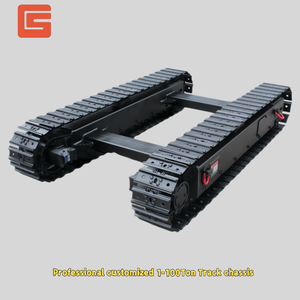 Eigen Merk 3T Staal Rupsbanden Chassis Assemblage Bouwmachines Spoor Systeem Boorplatforms Chassis Bosbouwapparatuur Chassis - Product Image 6