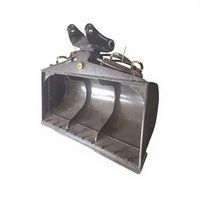 Excavator Bucket Hidrolik SLN dengan Kemampuan Miringkan Bucket, Presisi Tinggi untuk Pekerjaan Penggalian Parit dan Finishing, Aksesoris Akurasi Tinggi untuk Perumahan