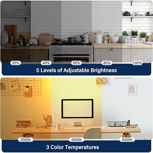 Motion Activated Cordless LED Closet <b>Light</b>, Portable Infrared Sensor Lamp for Reading & Under Cabinet Lighting - Product Image 4