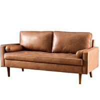 Canapé-lit moderne en tissu 2 places convertible avec siège rembourré, futon pliable pour hôtel, chambre à coucher, salon