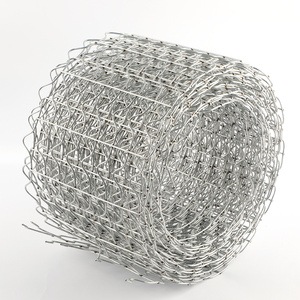 Tuyau de contrepoids de grillage soudé argenté galvanisé à haute résistance pour la vente de renfort de revêtement en béton - Product Image 2