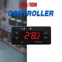 Thermostat ETC-961 de qualité de haute précision 12v 24v 110v 220v contrôleur de température Termostato avec Module de commutateur d'affichage Led