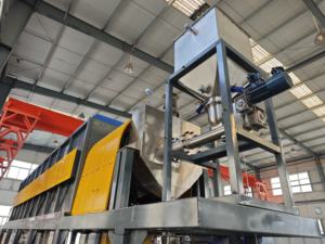 Horno Industrial de Calcinación de Grafeno con Motor, Horno Rotatorio Continuo de Acero Inoxidable 310S con Atmósfera Protectora - Product Image 5