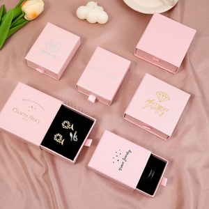 Custom Printed Drawer Cardboard <b>Box</b> Personalized Logo Packaging for Elegant Jewels Jewelry <b>Box</b> Costume Print - Product Image 3