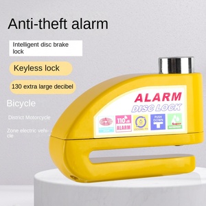 Candado Inteligente para Bicicleta y Motocicleta, Impermeable, con Alarma de Seguridad de 110dB, Candado de Disco <span class=keywords><strong>Antirrobo</strong></span> para Motocicleta - Product Image 2