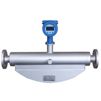 Coriolis Air Mass Flow Meter High Temperature High Pressure Cryogenic Applications Straight Tube 0.1% Accuracy