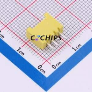 ZX-HY2.0-4PZZ-Y Wire-to-Board Pin Header Through hole Component (THT),P=2mm Connector 1x4P 2mm Through Hole HY - Product Image 2