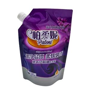 1l 3l 5l अनुकूलित आकार तरल साबुन लॉन्ड्री डिटर्जेंट स्किनकेयर बैग पाउच लचीली पैकेजिंग - Product Image 4