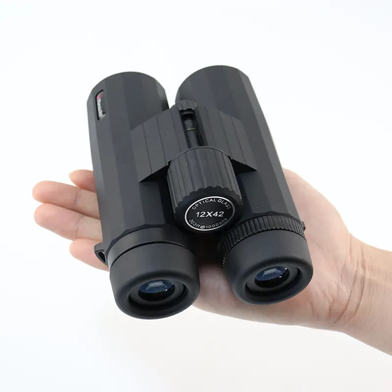 Phenix portátil 12X42 binocular al aire libre para observación de aves/senderismo/Esquí/caza binoculares ligeros telescopio