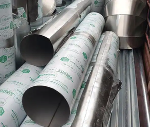 304 Thép Không Gỉ Xoắn Ố<span class=keywords><strong>c</strong></span> Ống Khói Xả Bụi Loại Bỏ Thông Gió Ống 201 Phổ Thông Tấm Mặt Bích Ống - Product Image 4