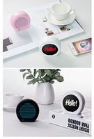 Nuevo Regalo Promocional Creativo, Altavoz Bluetooth Inalámbrico TWS Manos Libres, Mini Portátil, con Logotipo Luminoso Personalizado de Marca