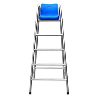 Tailles élargies et personnalisables en acier inoxydable 304 piscine commerciale fournitures de sauvetage chaise de sauveteur bon marché