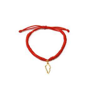 (1 Pieza) Pulseras de Cuerda Roja con Diseño de las Islas Canarias, España, La <span class=keywords><strong>Palma</strong></span>, Joyería Canaria # 602162B - Product Image 4