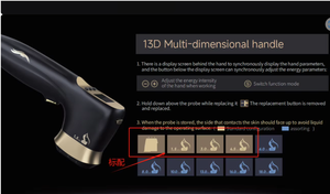 เครื่องมือความงาม 22D MAX สำหรับยกกระชับใบหน้า ลดสัดส่วน และลดไขมัน รุ่นล่าสุด - Product Image 2