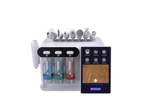 Macchina per Idrodermabrasione Facciale 8-in-1 da Tavolo con Compatibilità Spina US/<span class=keywords><strong>IT</strong></span>/ZA, Microdermoabrasione a Bolle Piccole - Product Image 4