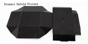 Boîte à hamburger personnalisée en carton ondulé imprimé pour la vente à emporter et <span class=keywords><strong>le</strong></span> stockage alimentaire - Product Image 5